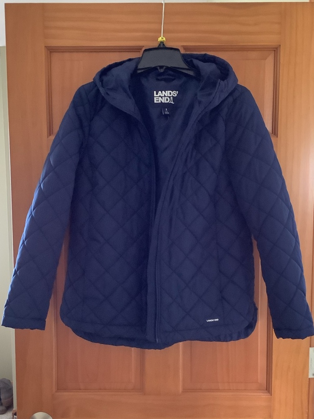 Lands End hooded jacket small NWOT
